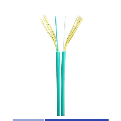 comprar Duplex LSZH casaco interior cabo de fibra óptica fibra óptica zip cord OM3 50/125um leve fabricação em linha