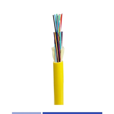 comprar Cabos de fibra óptica para interiores de modo único OS2 Riser tamponado apertado 24 Strand Soft fabricação em linha