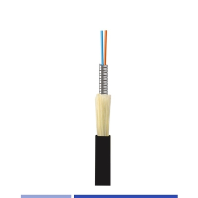 comprar Cabos de fibra óptica de alta velocidade para interiores 6 fios de fibra blindada G652D resistente à água fabricação em linha