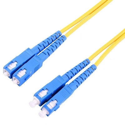 comprar SC/UPC-SC/UPC Cordão de parche de fibra óptica duplex de modo único LSZH 2.0 mm fabricação em linha