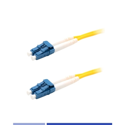 comprar Cordo de remendos LC UPC de modo único Duplex LSZH 3m Cordo de remendos de fibra óptica fabricação em linha