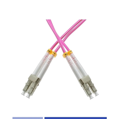 comprar OM4 Multimode Fiber Patch Leads LC UPC Duplex LSZH 3m 2.0mm fabricação em linha