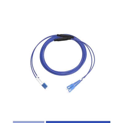 comprar Armadura de fibra de extensão de patch cord Single Mode Duplex 1m LSZH Jaqueta Operação estável fabricação em linha