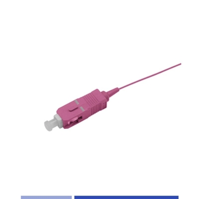 comprar A prova de corrosão SC UPC Multimodo OM4 SC Pigtail 125um LSZH 1m Pigtail fabricação em linha