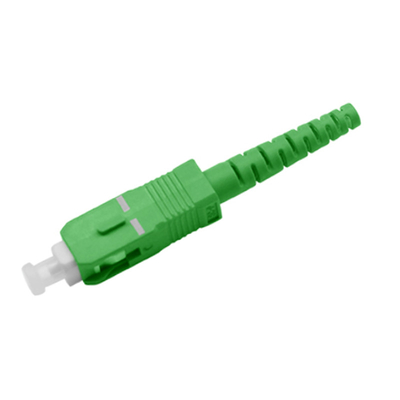 comprar Single-mode SC APC Fibra Óptica Conector Simplex 2.0mm botão fabricação em linha