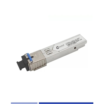 comprar Transceptor de módulo BIDI SFP 1.25G de modo único 1550nm-TX/1310nm-RX SMF SC Simplex 20KM fabricação em linha
