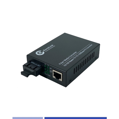 comprar Conversores de Fibra de Mídia 10/100Mbps Single-mode SMF 1310nm Dual SC 20KM fabricação em linha