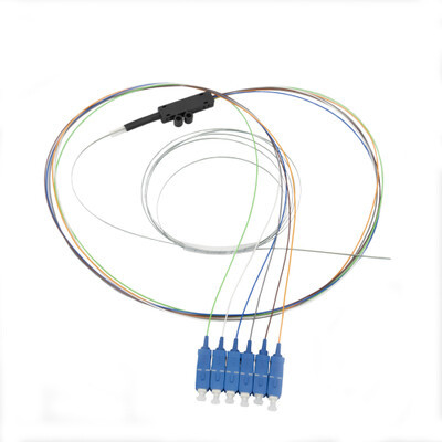 comprar 6 Fibras Faixa de Fibras Pigtail Faixa de Fibras Pigtail Fanout Kits SingleMode SC UPC LSZH 1m fabricação em linha
