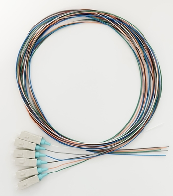comprar LSZH 1m 6 Fibras OM3 Fibras Pigtail SC UPC 50/125 Botas aquáticas Leve fabricação em linha