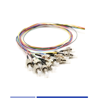 comprar 12 Fibras Fibra óptica Pigtail ST UPC Modo único OS2 LSZH 3m Para soluções FTTH fabricação em linha