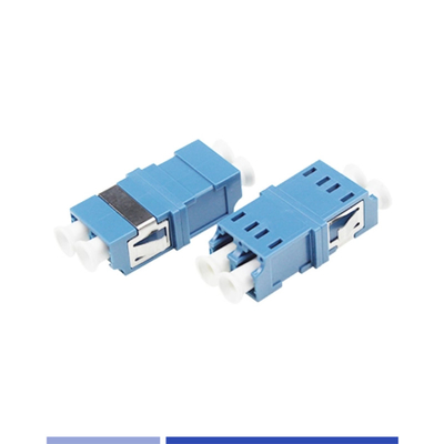 comprar Adaptador duplex de fibra óptica Adaptador LC UPC Modo único sem flange Verde fabricação em linha