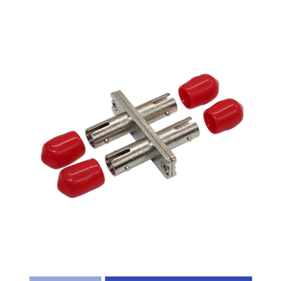 comprar Adaptador de fibra óptica de alta precisão Multimodo ST para ST Adaptador resistente à erosão fabricação em linha