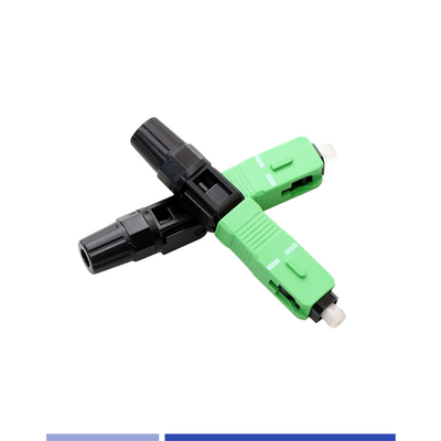 comprar SC APC Fibra Conector Rápido de modo único resistência ao desgaste à água fabricação em linha