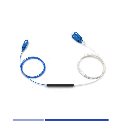 comprar Mini módulo 1x2 divisor óptico sem blocos SC/UPC monomodo 900μM fabricação em linha