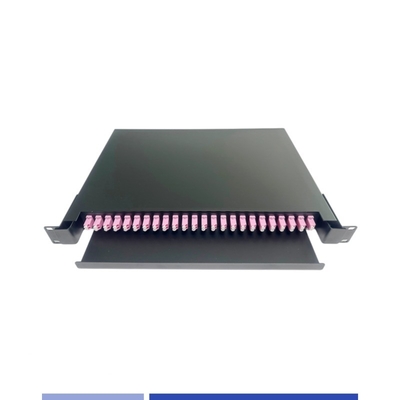 comprar 1U painel de fibra óptica 24 portas OM4 LC Duplex 19 