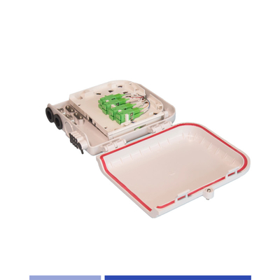 comprar Caixa de distribuição de fibra óptica de 8 portas LC/SC Caixa de terminação de fibra montada na parede compacta fabricação em linha
