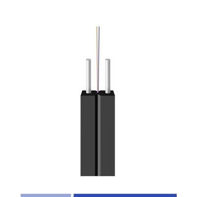 G657A1 LSZH Cabos de fibra óptica para interiores Cabos de fibra óptica de modo único Cabos de queda de fibra 12 Fibra 9/125 SMF Retardante de chama
