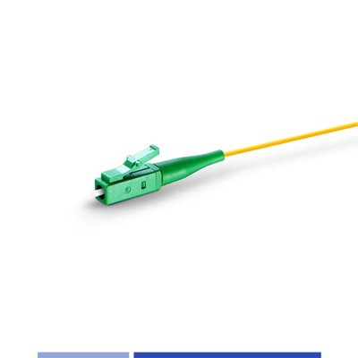 Alta resistência de modo único OS2 Pigtail de fibra óptica 9/125um LSZH 1m LC APC Pigtail