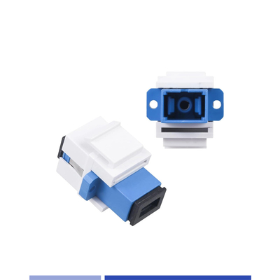 Fibra Óptica Adaptador Jack Keystone SC UPC Uni-modo Simplex acoplador óptico