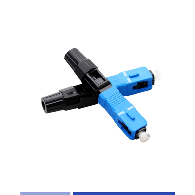 Conector rápido de fibra óptica Solução de conector rápido de fibra óptica