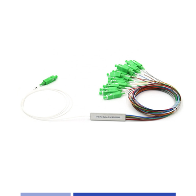 SC APC 1x16 PLC Splitter Módulo Mini Sem Bloco de Modo Único 900μM
